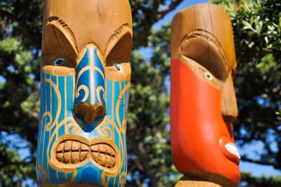 Die Maori waren die ersten Siedler in Neuseeland Werke der Maori